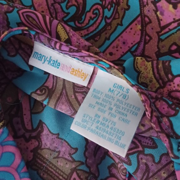 Mary-Kate And Ashley Boho Style Top Size Medium - Picture 4 of 4